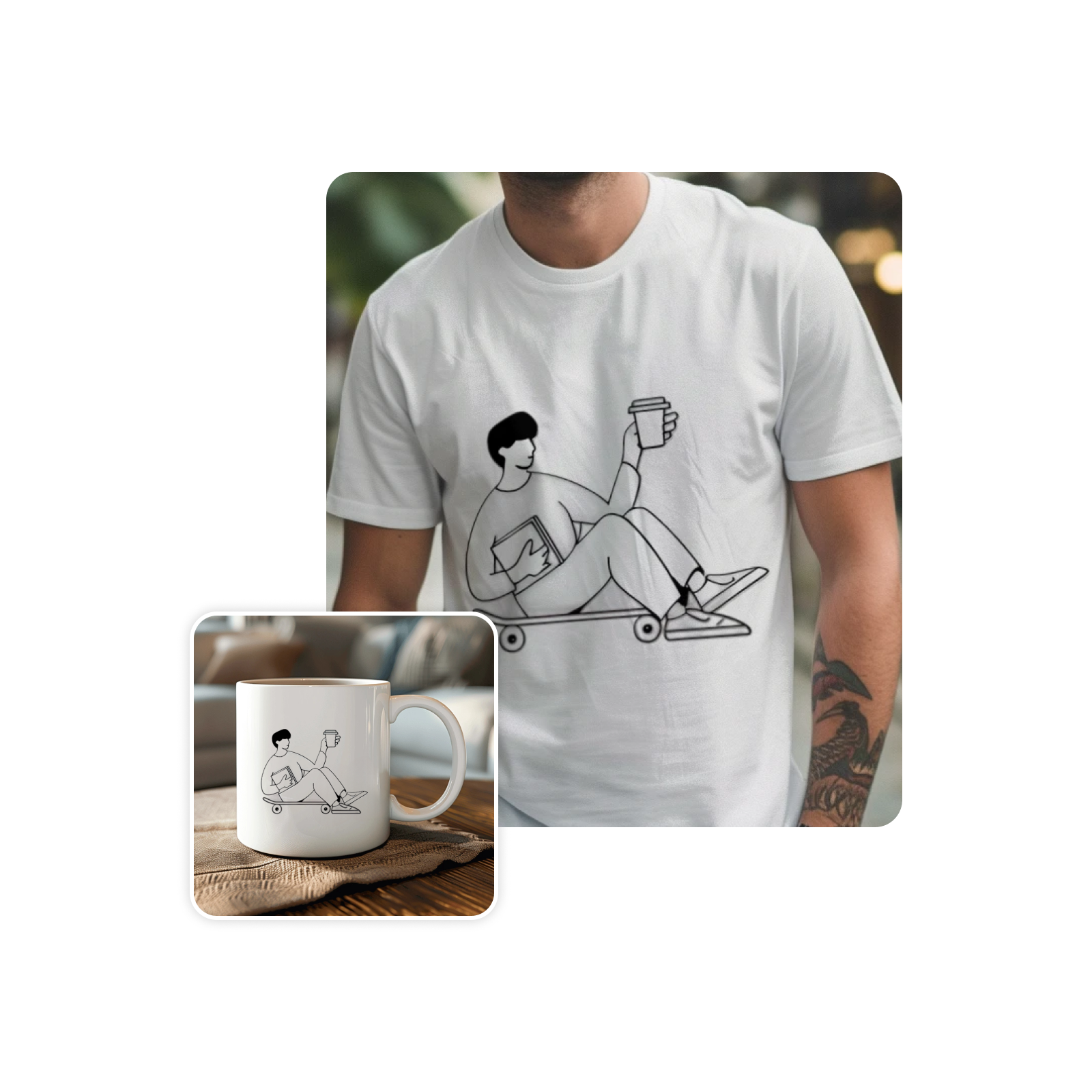 generate mock ups for your tshirt