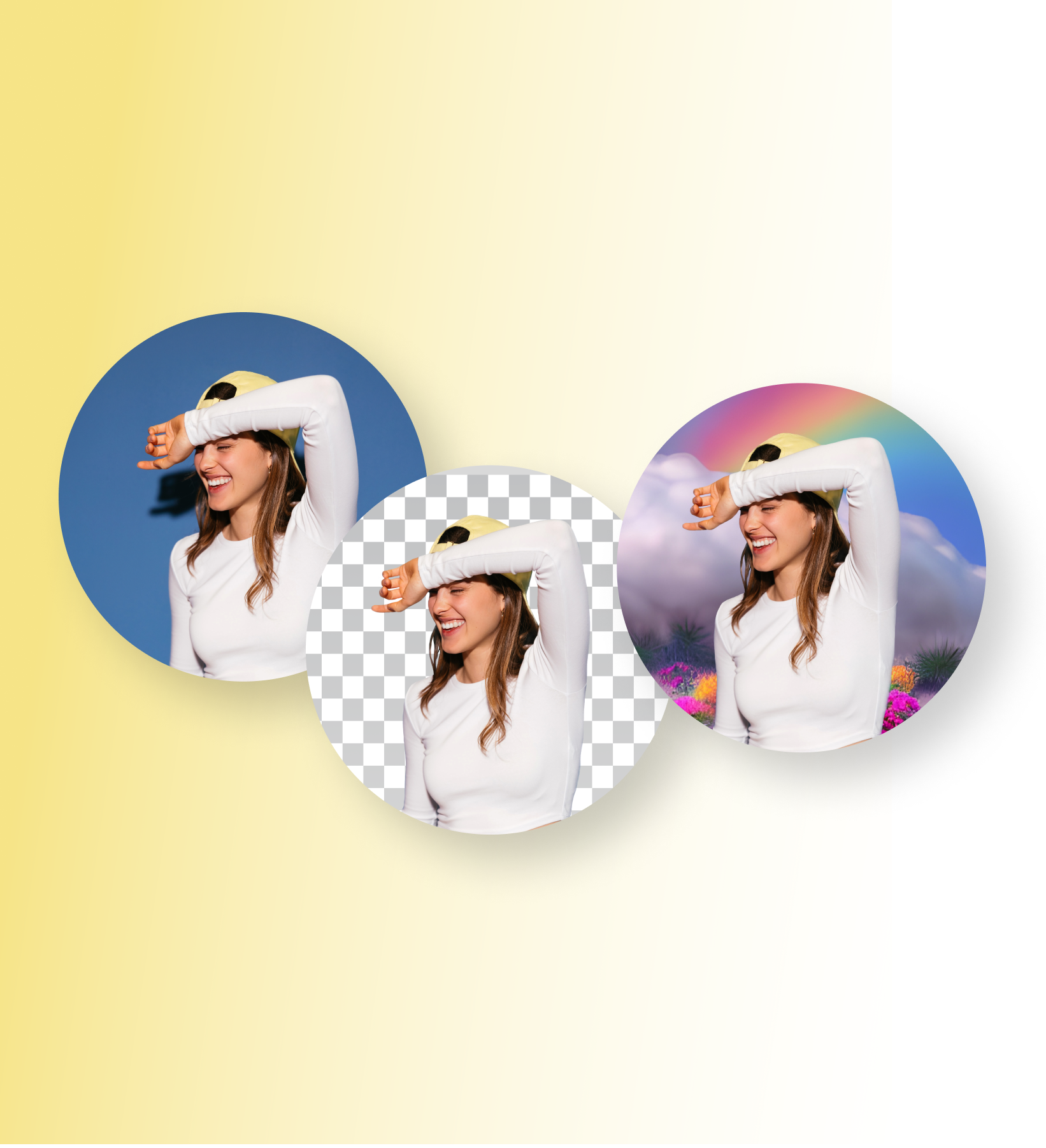 create unique profile pictures by using background remover