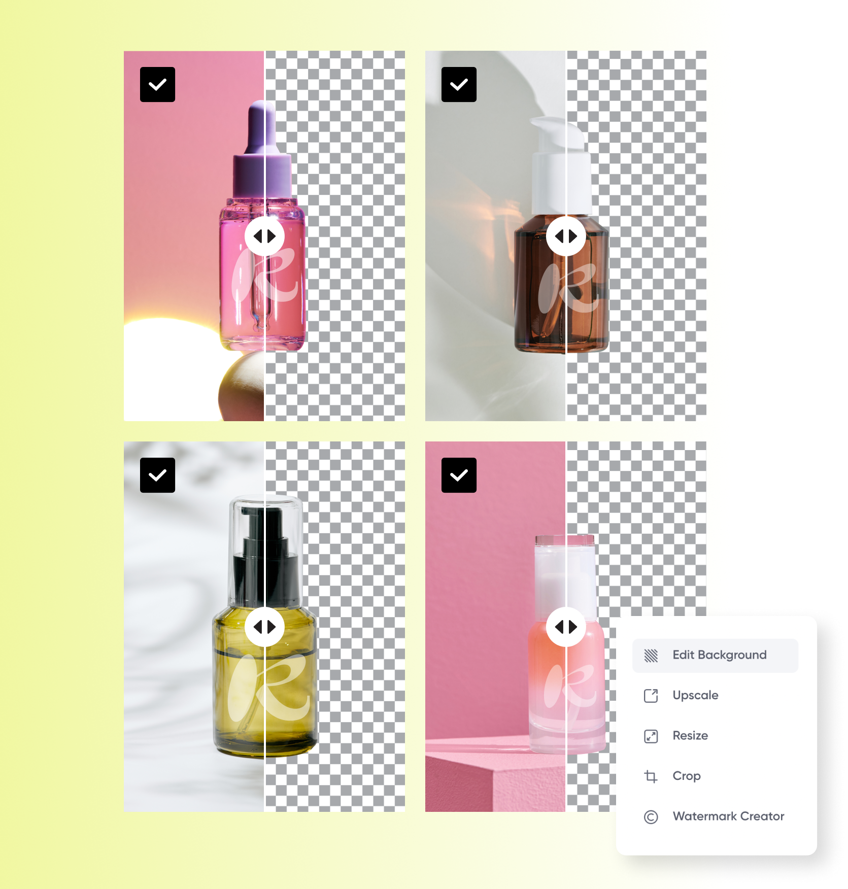 remove background in batches