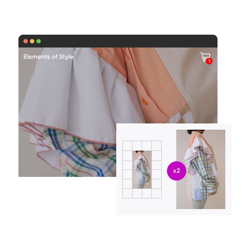 δημιουργήστε καθαρές φωτογραφίες e-commerce