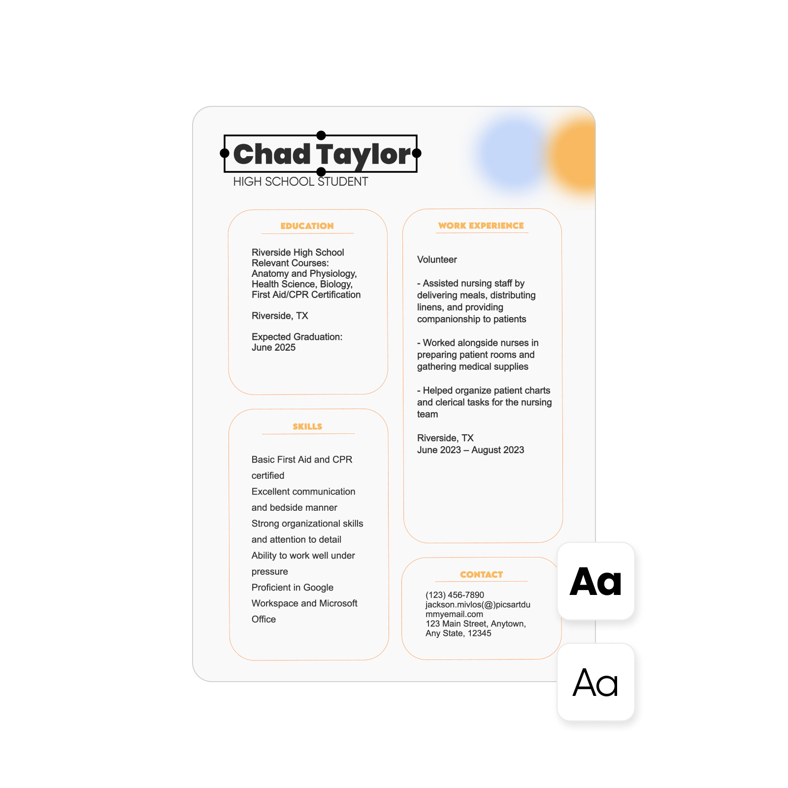 Free CV Maker - Create Your Professional CV Online