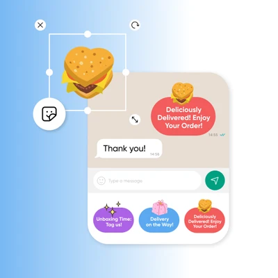 వాట్సాప్ స్టిక్కర్స్తో బ్రాండ్ అభివృద్ధి