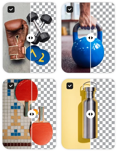 Bakgrundsborttagare för produktfotografi