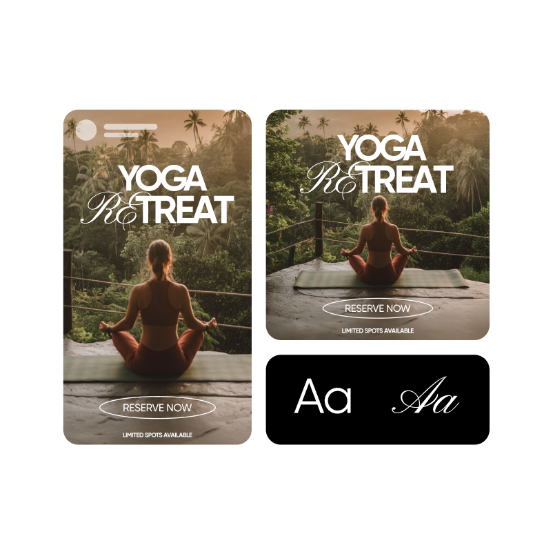 Design social media post instantly