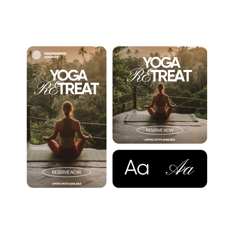 Design social media post instantly