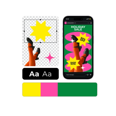 Custom Instagram Story design by Picsart