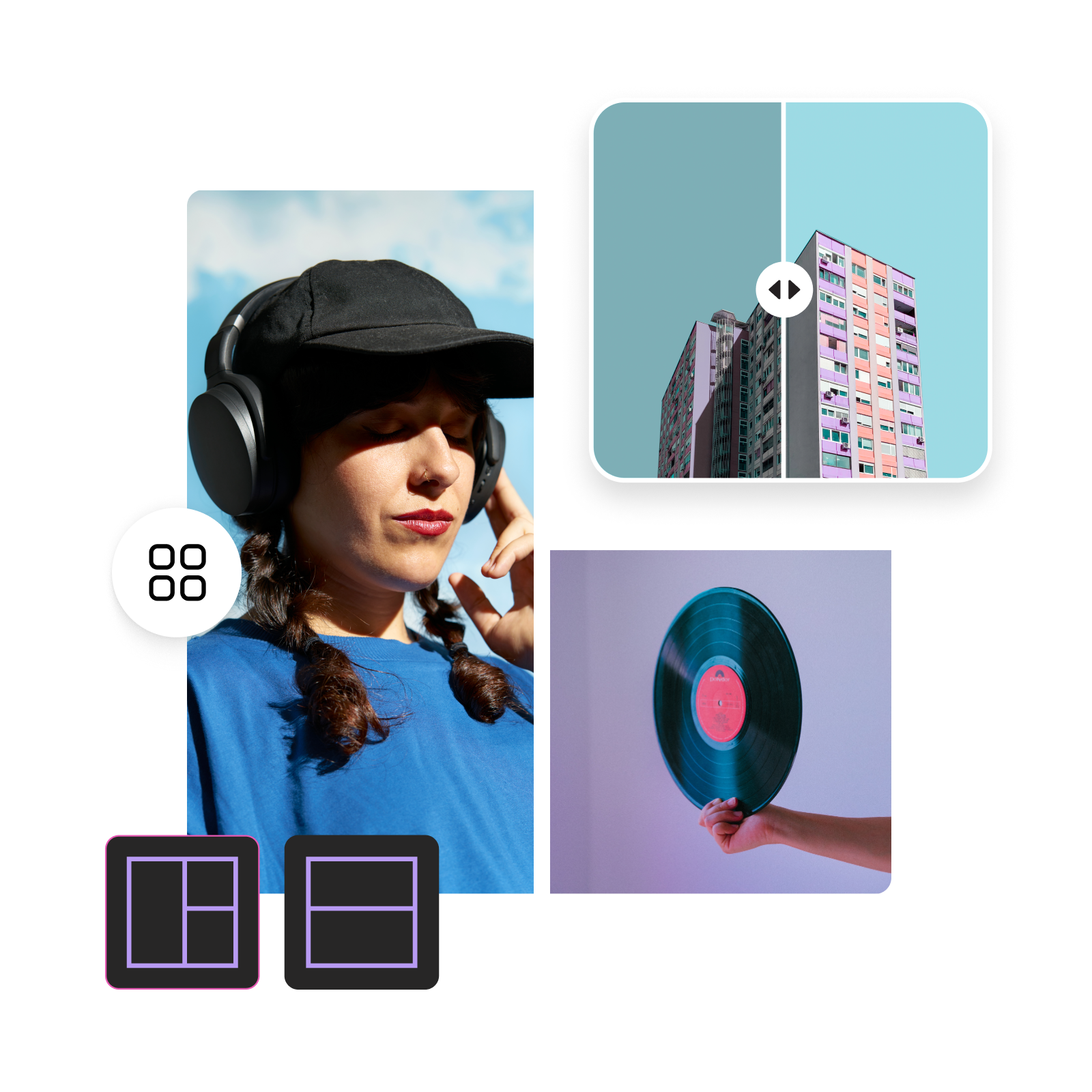 Trình tạo ảnh ghép Picsart để tạo ảnh ghép dễ dàng trực tuyến