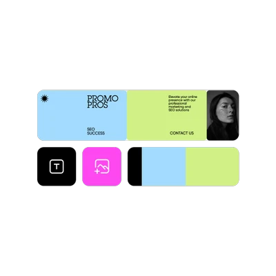 Editing a LinkedIn banner using Picsart’s powerful tool