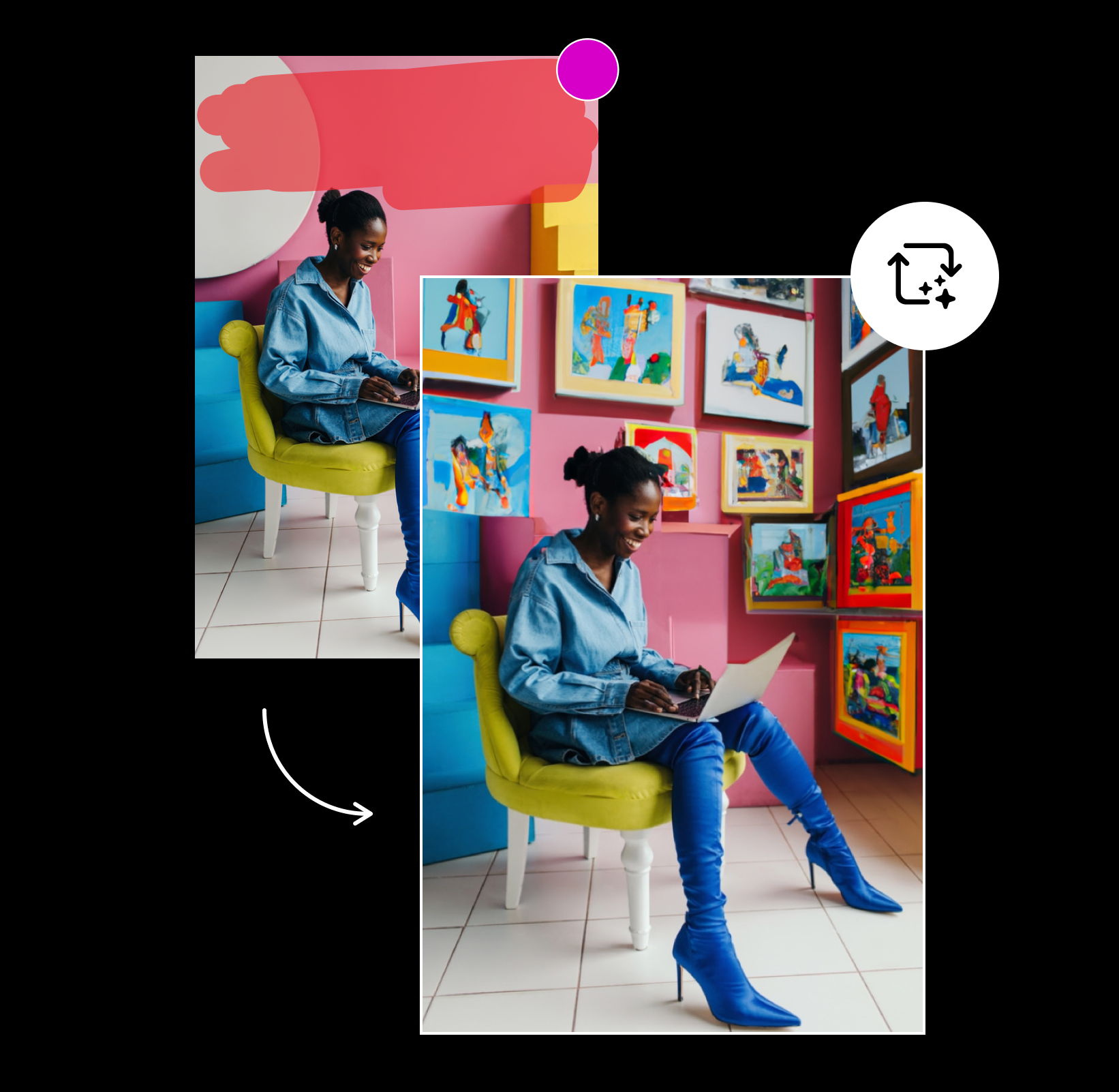 voeg een nieuw object toe aan jouw afbeelding met ai vervangen