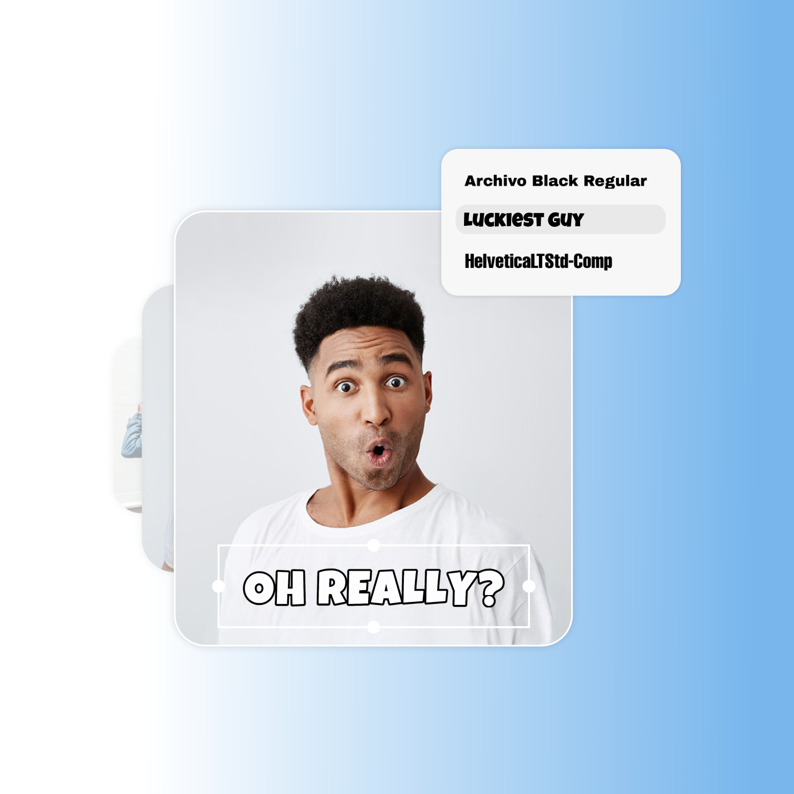 meme that an astonished man with text that reads "oh really?"