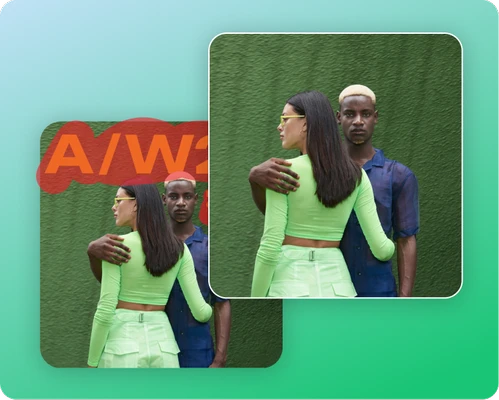 îndepărtează text din imagini