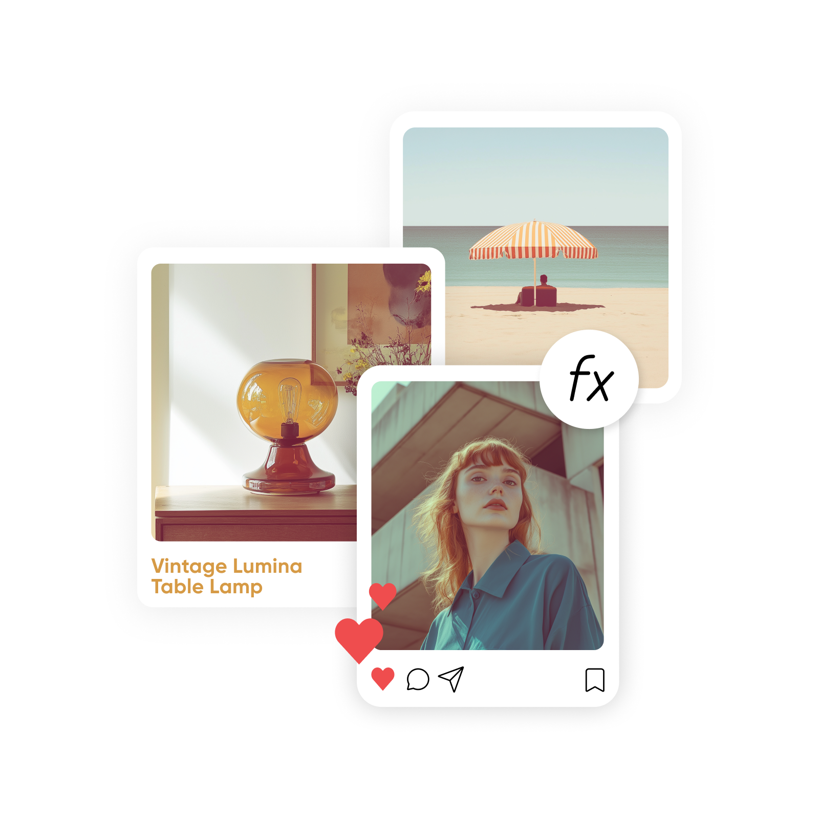 apply vintage filter to photos and make social media feed cooler