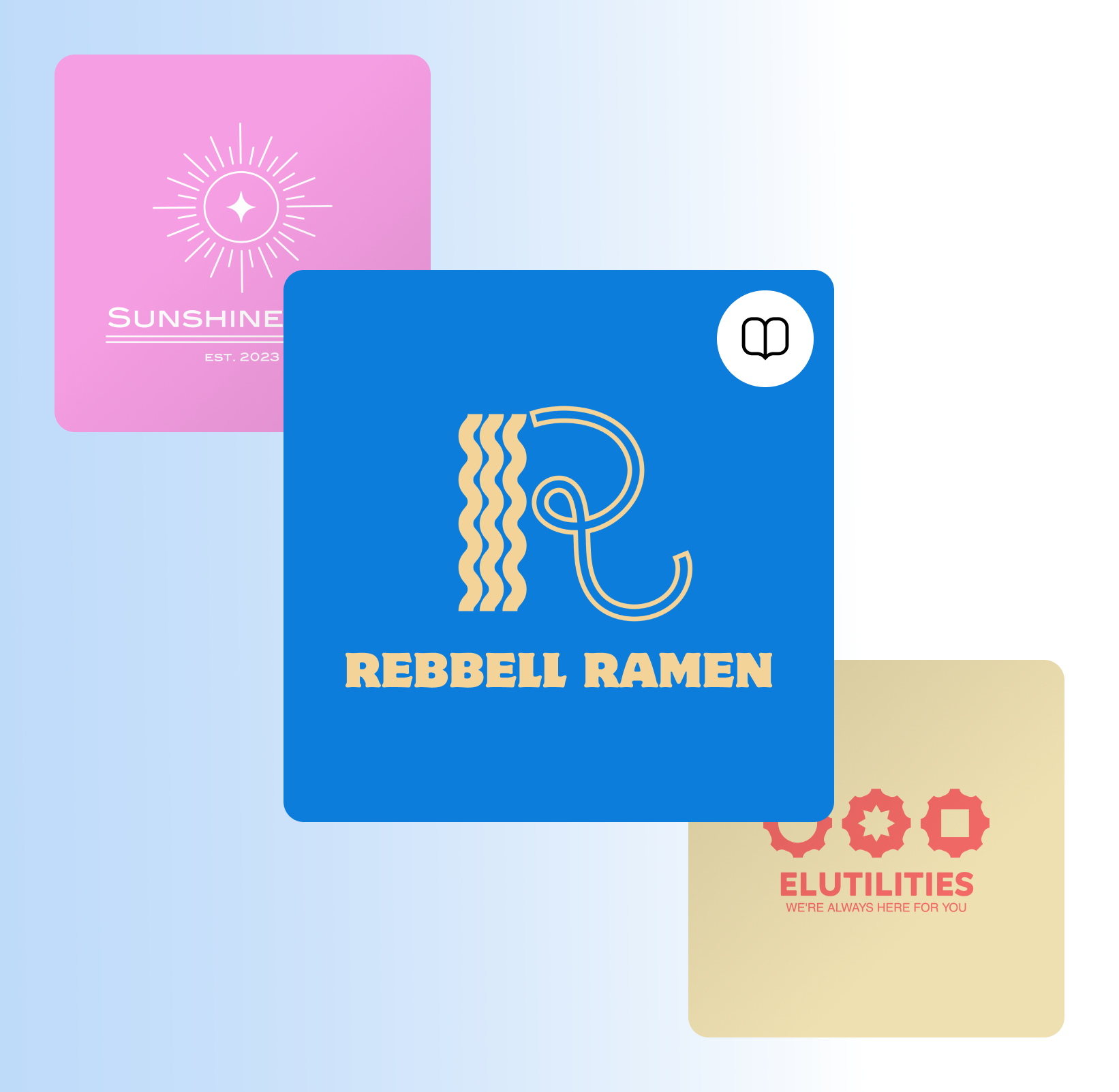 various logo templates