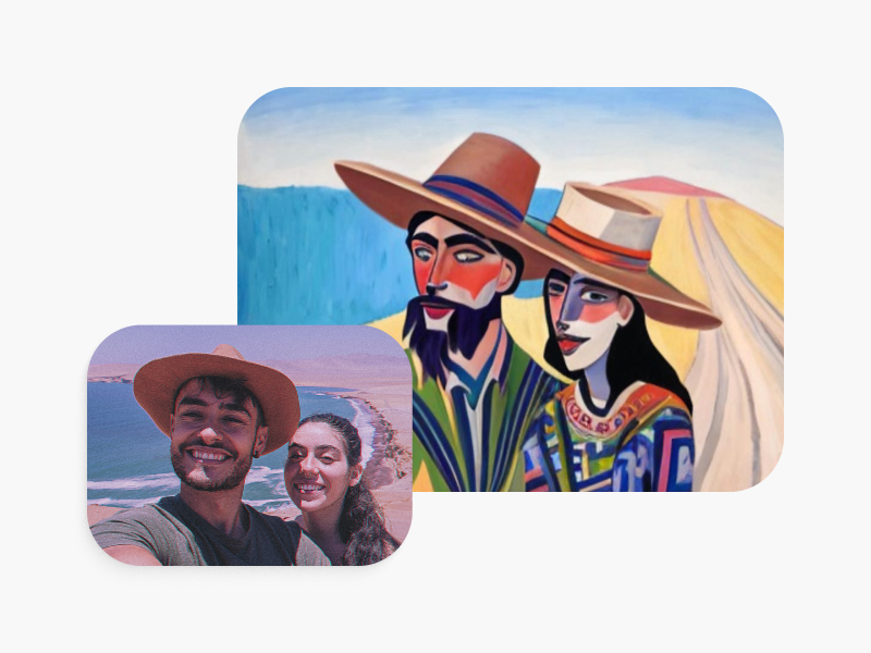 AI filters and effects from Picsart