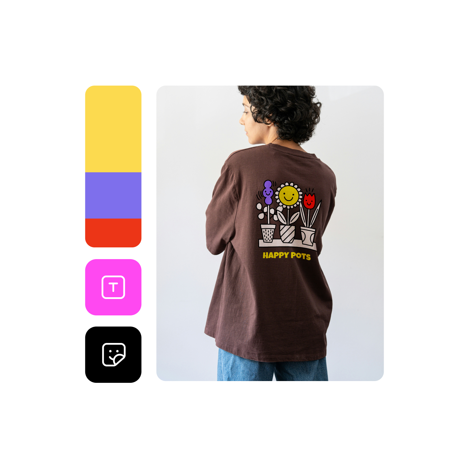 Customize T-shirt designs with advanced AI tools.