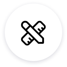 icon for customizing captions