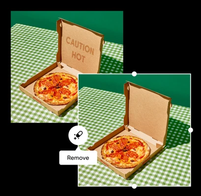 ta bort text från bilder