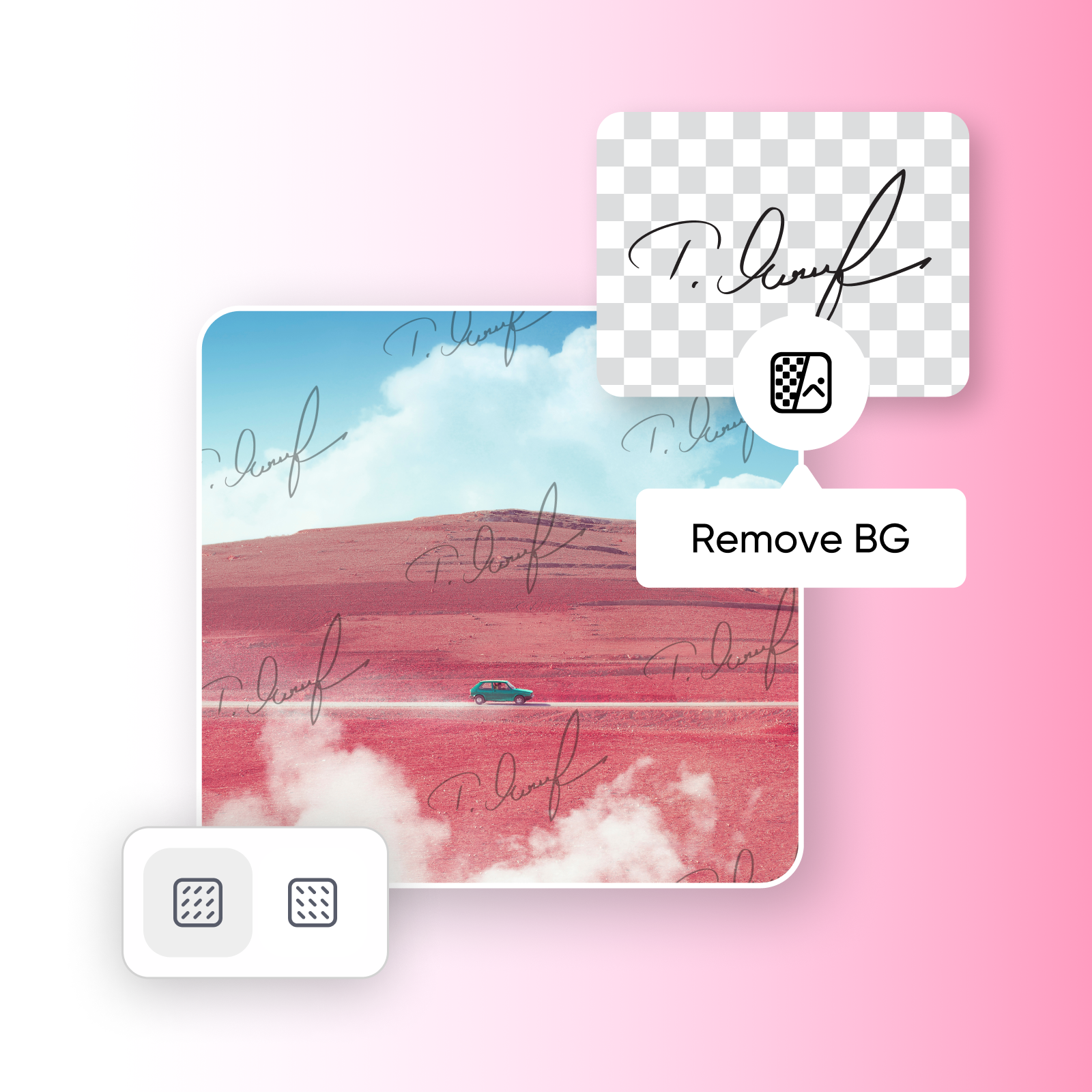 add watermarks for copyright