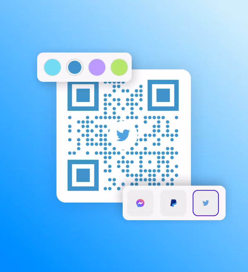 Picsart helps to Customize QR codes