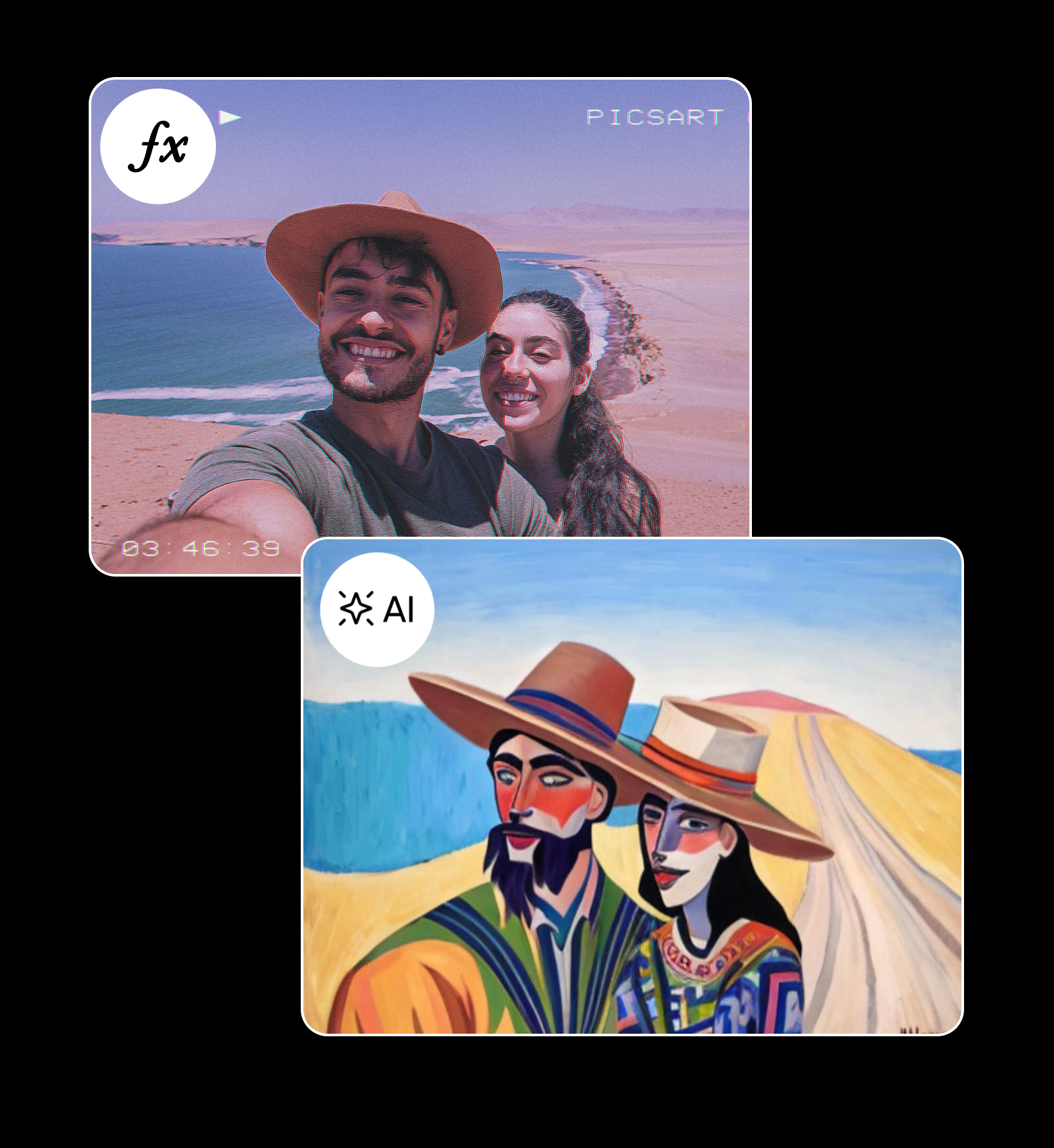 apply ai filters to create digital art