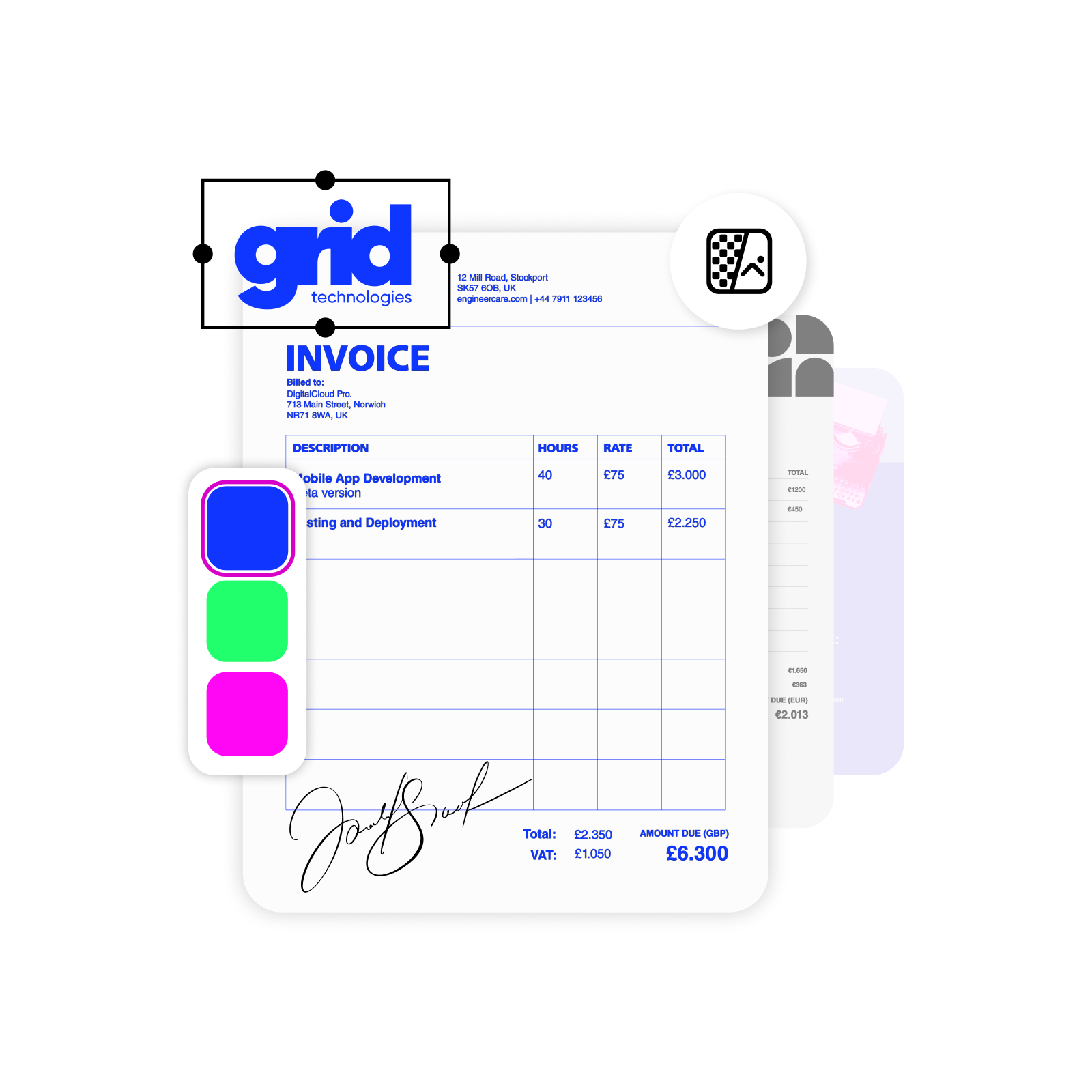 Invoice maker