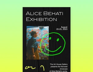 event sticker 1 created by picsart text to sticker maker