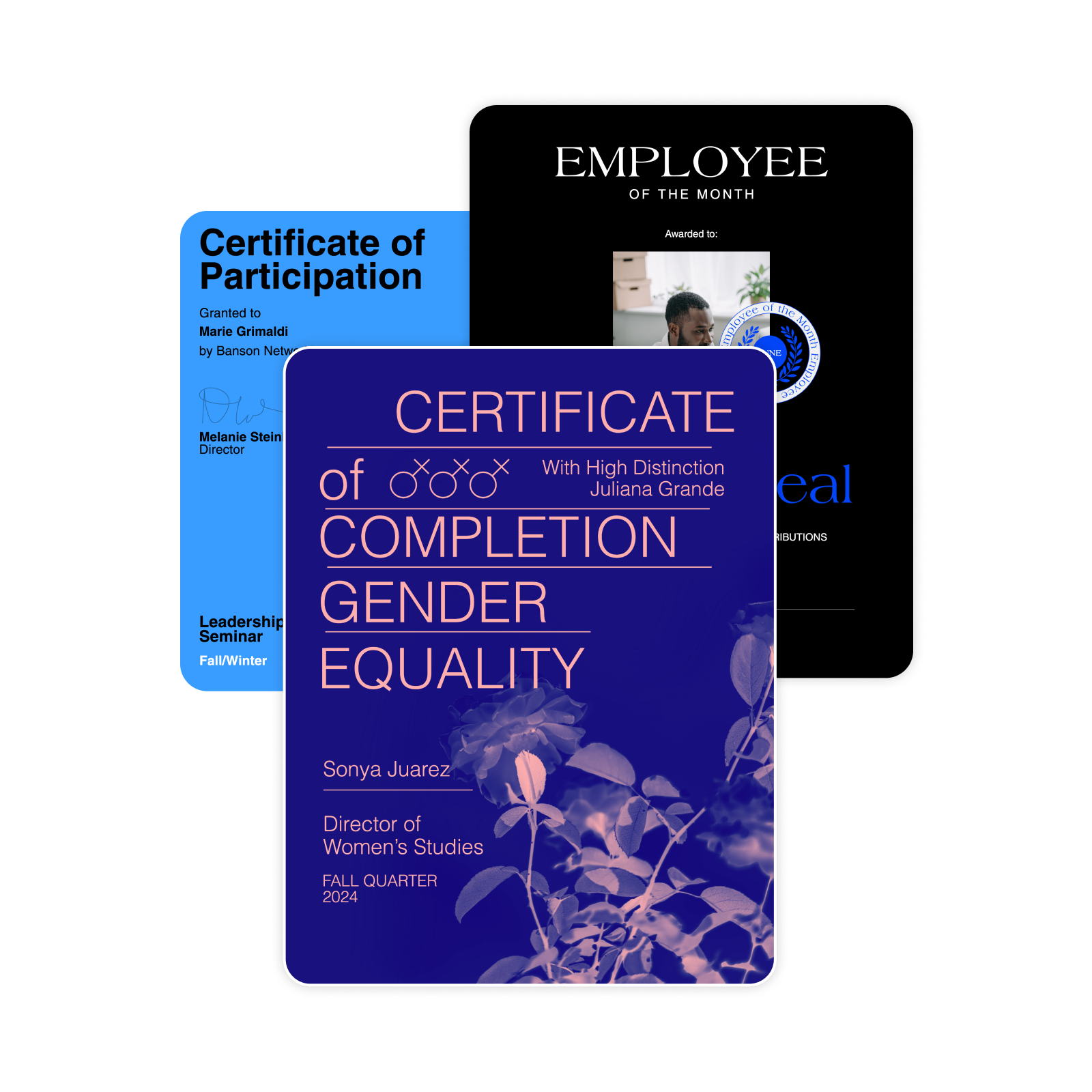 create certificates online