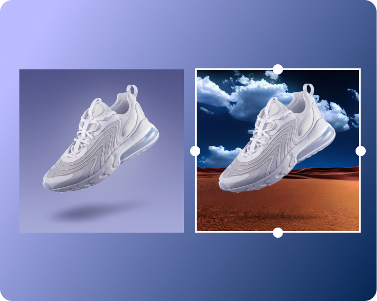 Generate backgrounds with Picsart's AI background generator