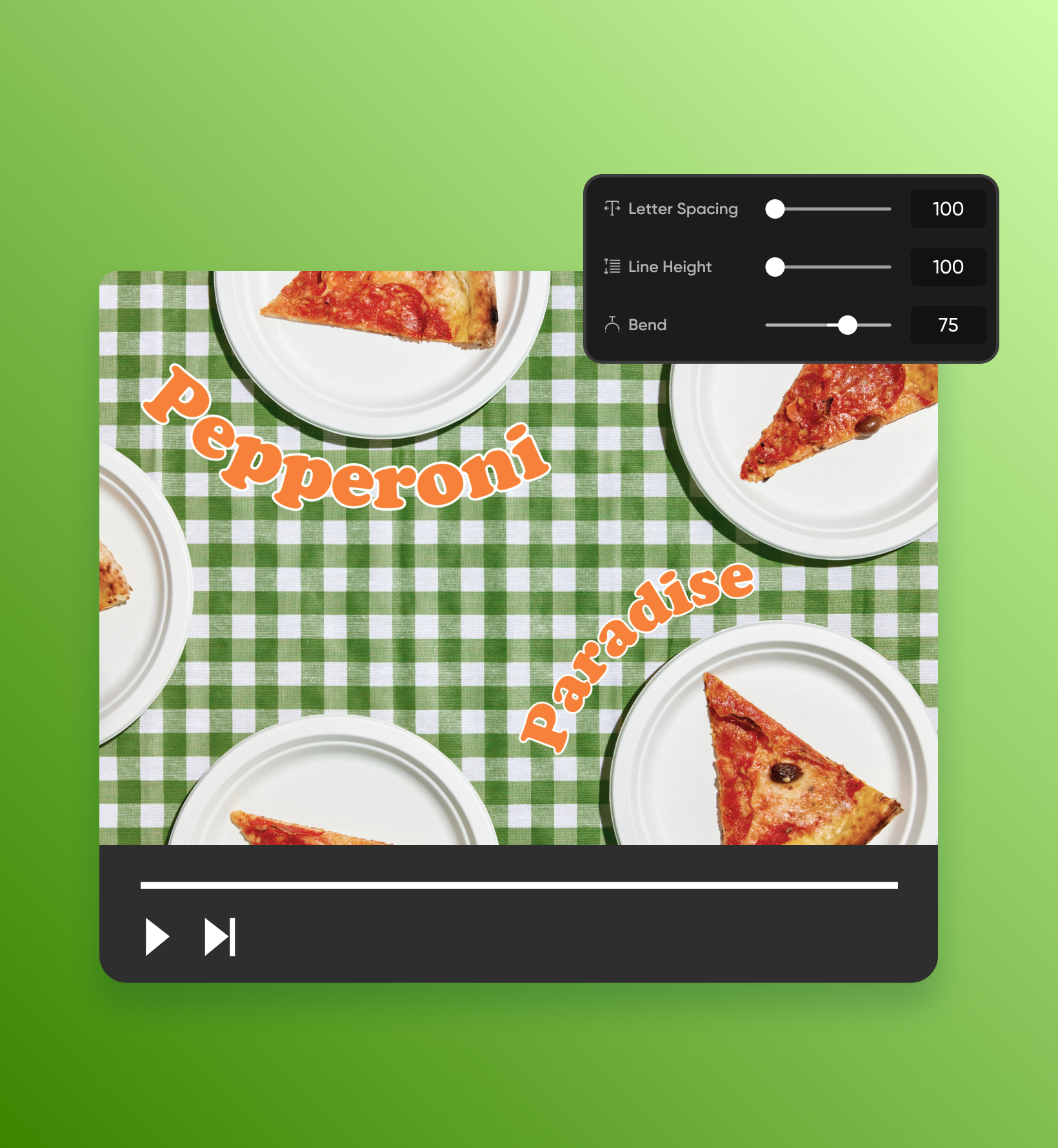 Tùy chỉnh văn bản trên ảnh