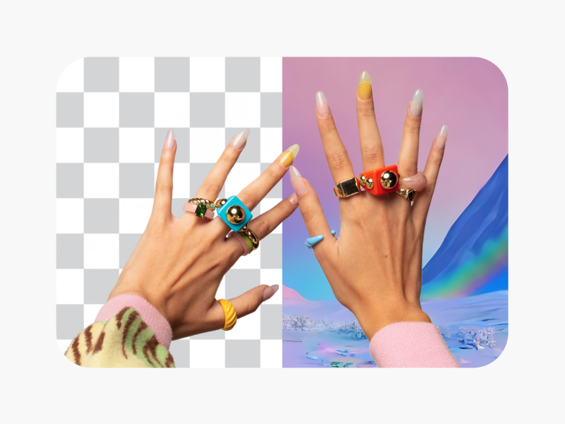 Генерувати фони з генератором фону Picsart