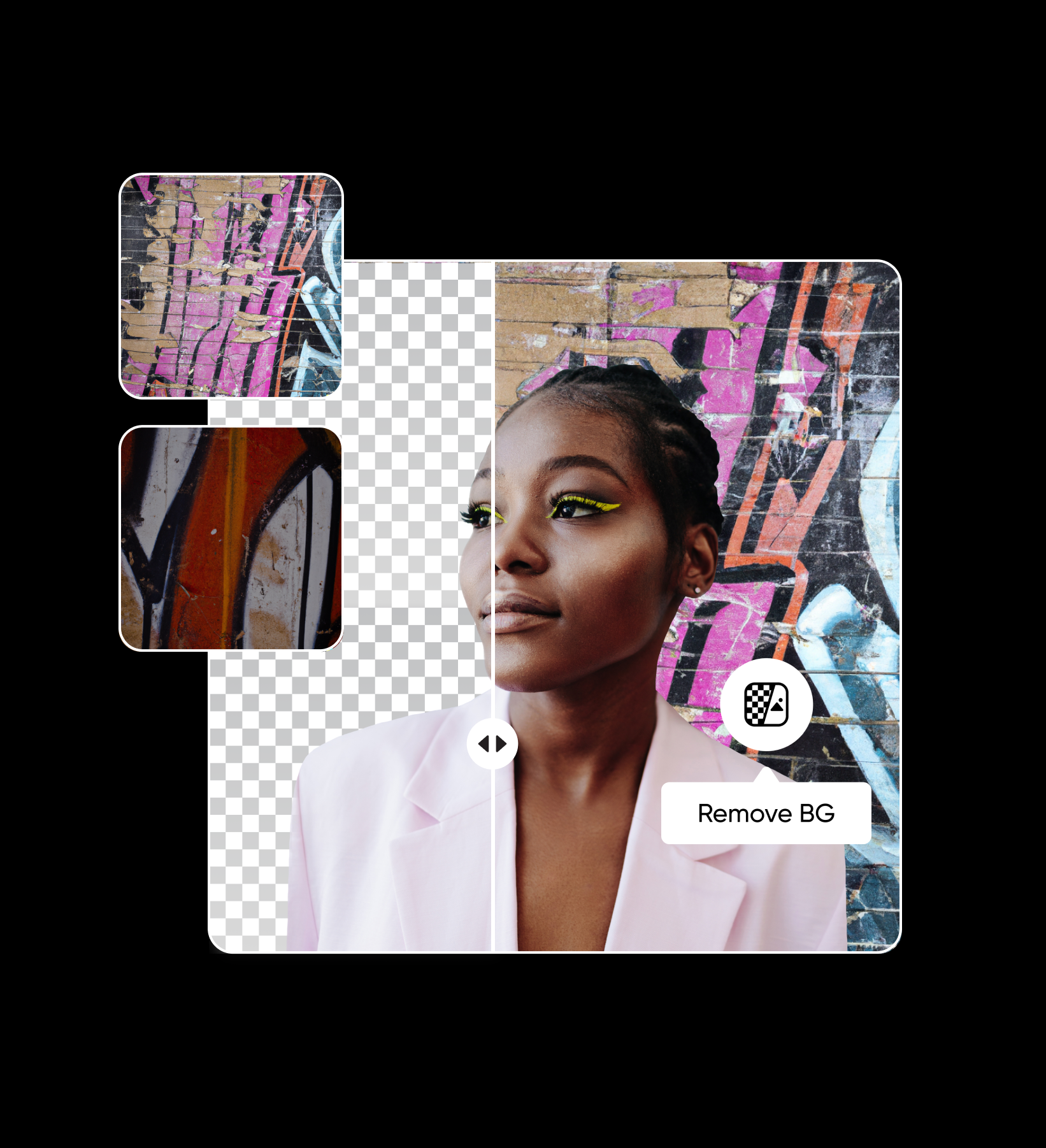 erase background from an image