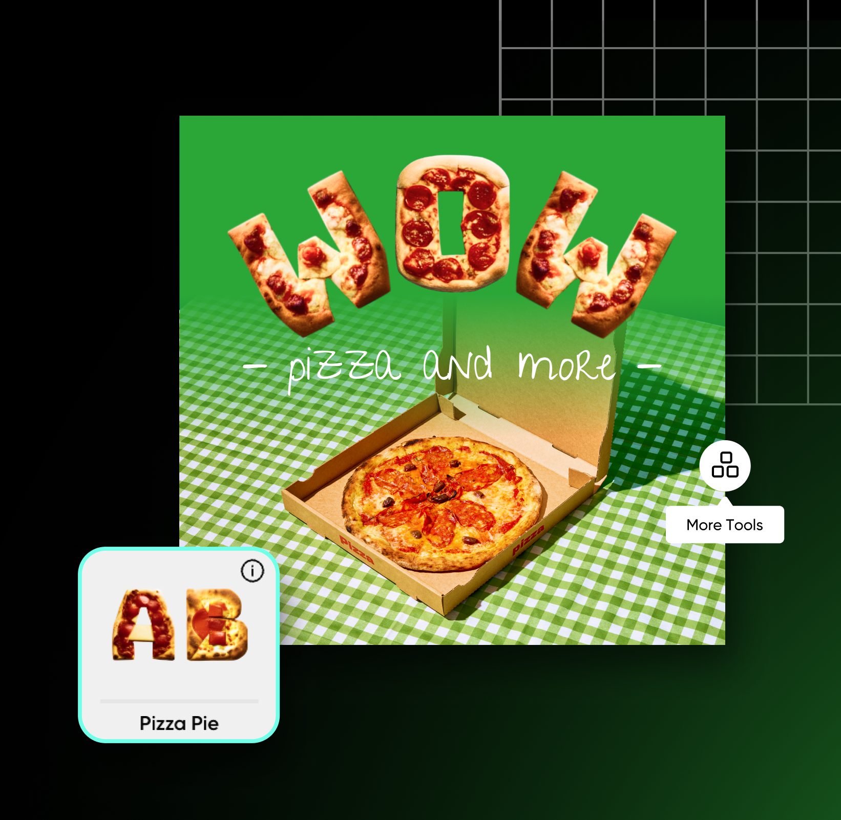 Picsart ai text front style tool