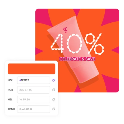 为任何项目在线选择颜色