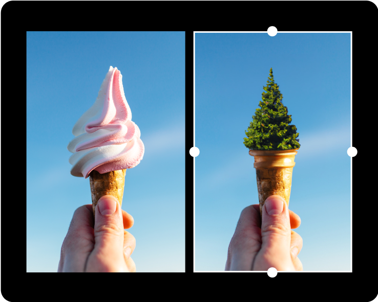 Picsart AI replace tool