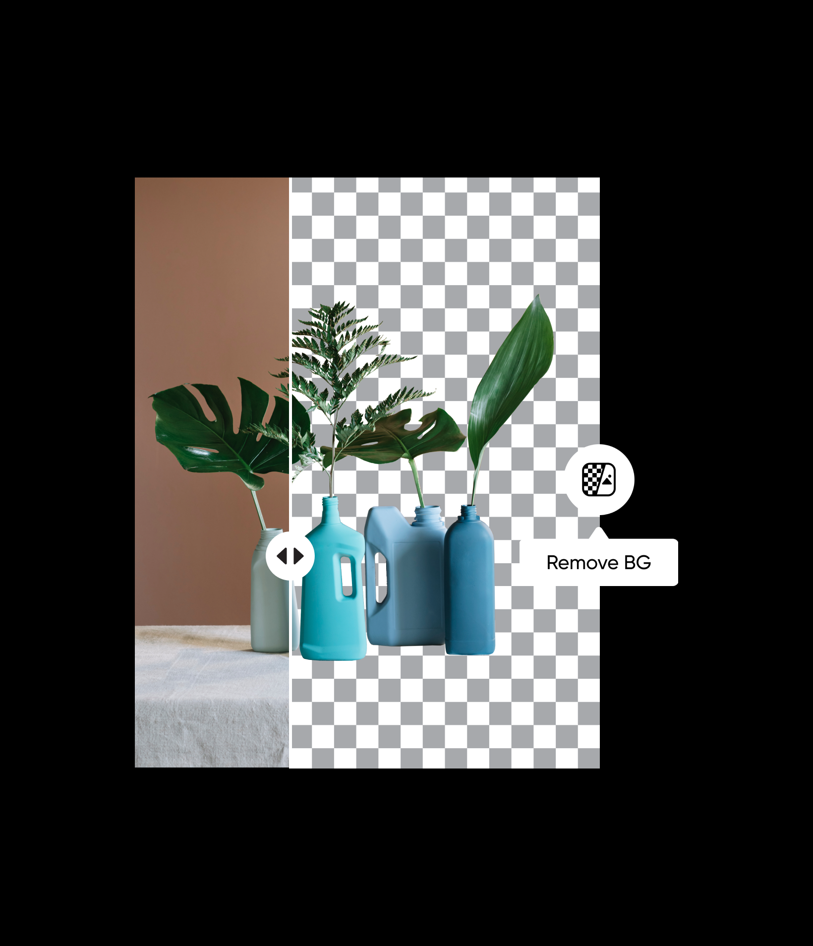 erase background from an image