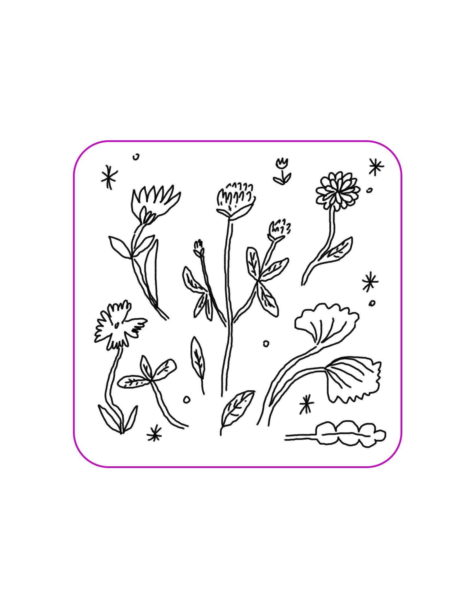 Picsart ड्रॉ टूल द्वारा बनाई गई ड्राइंग