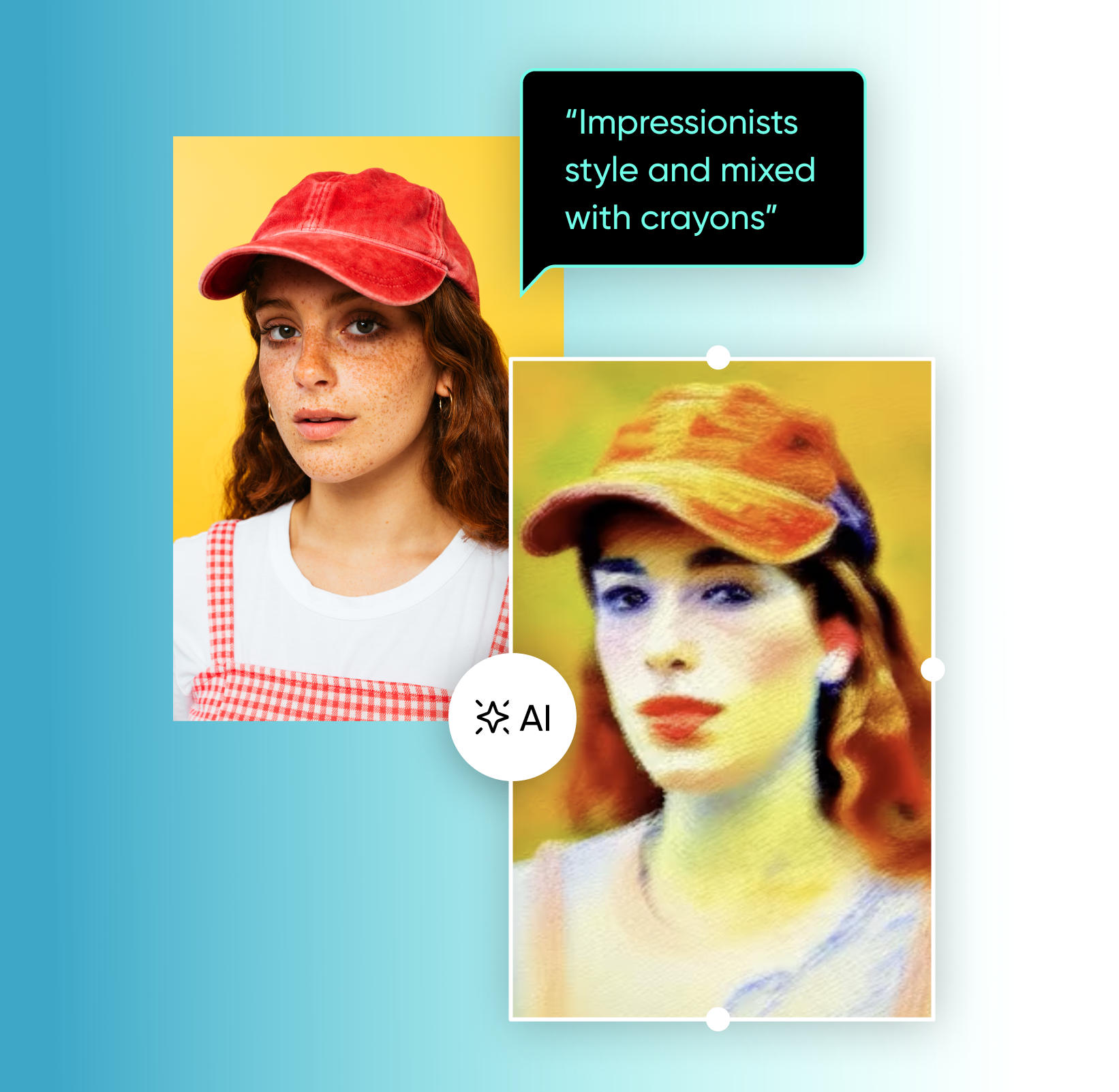Apply video filters to transform the look