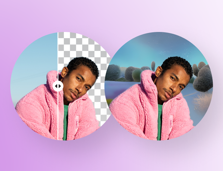 erase background from an image