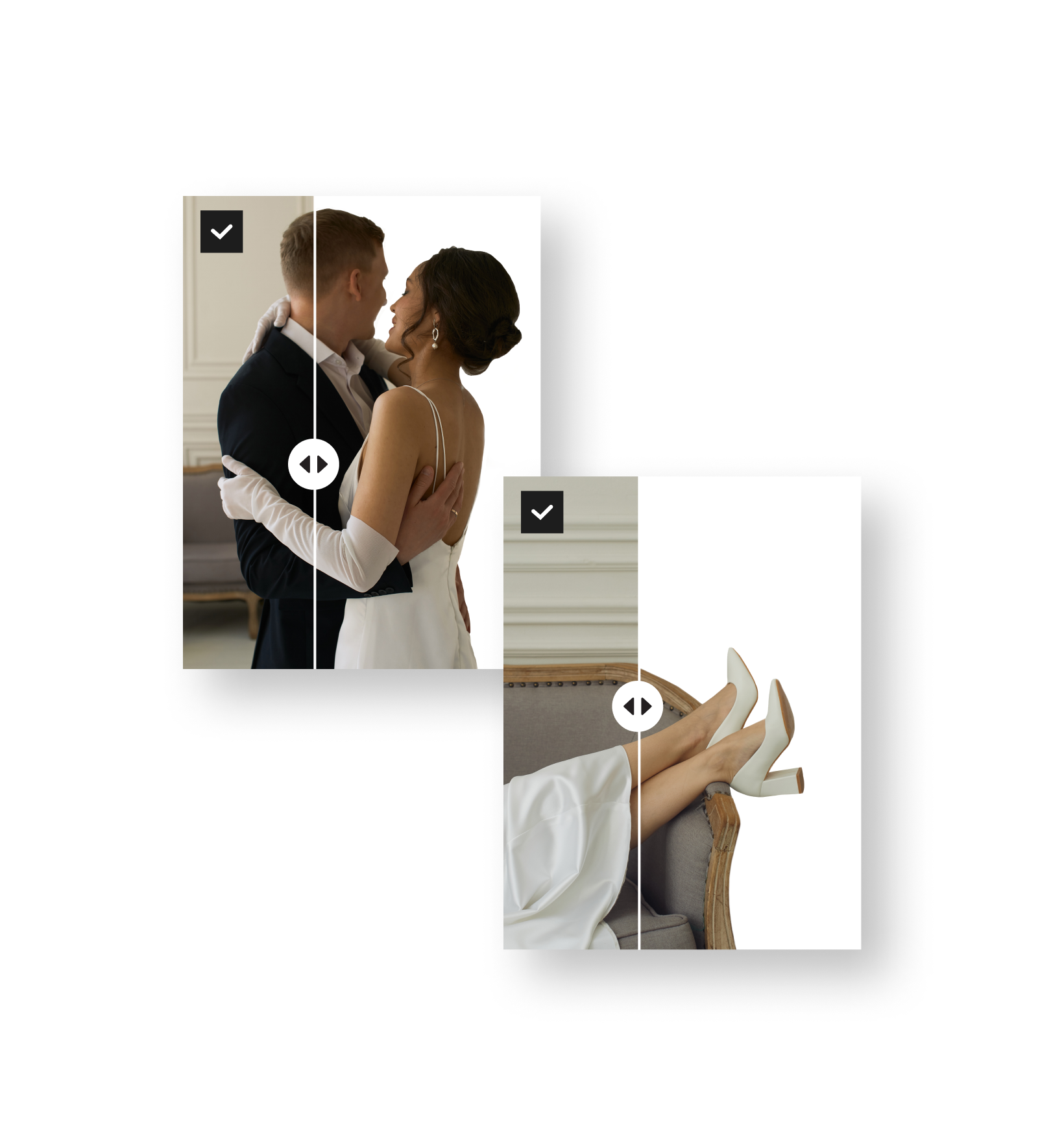 customize wedding images with Picsart's photo editor