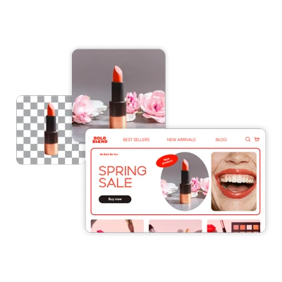 generate background for promotional campaigns