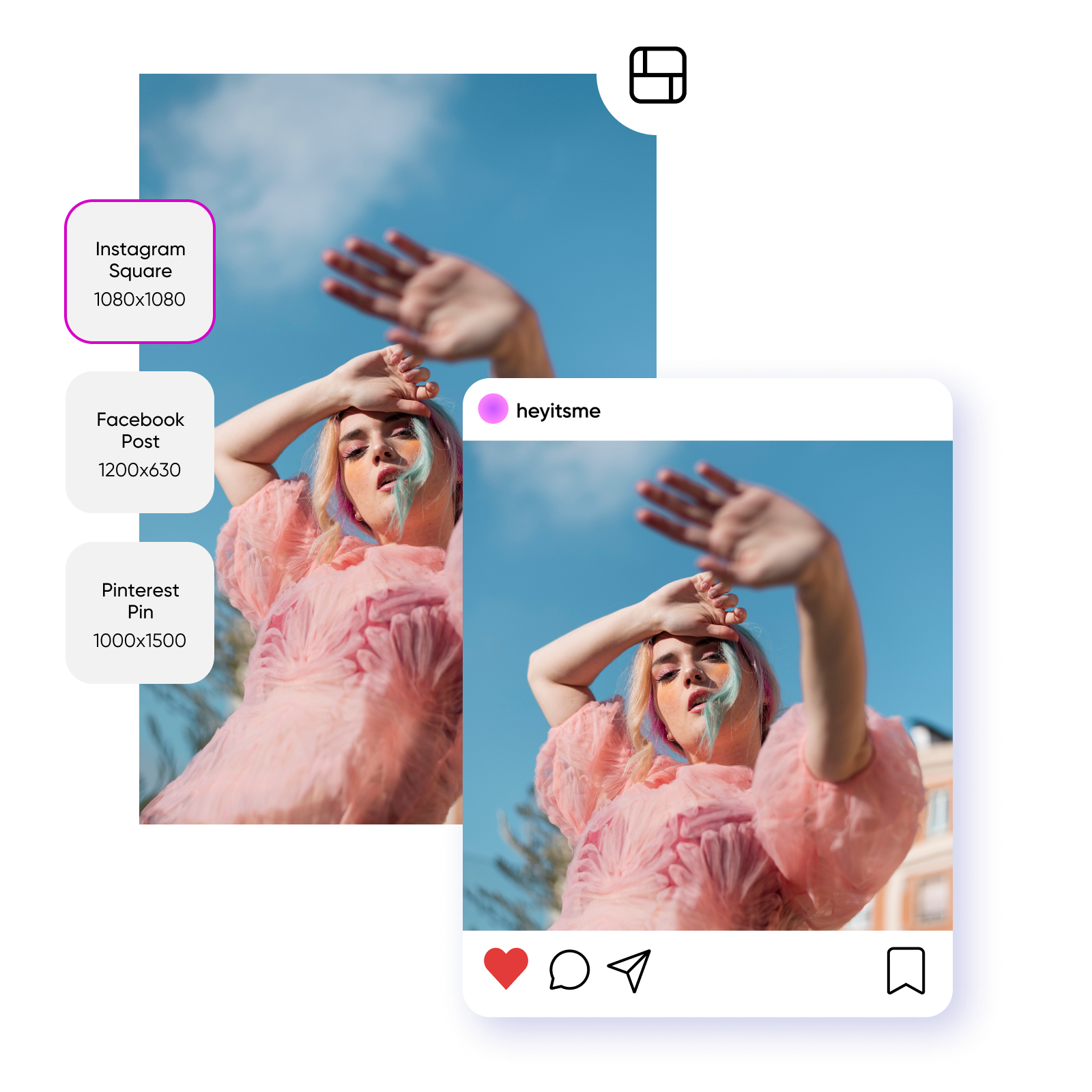 Ändra bilder på sekunder med Picsart bildändrare