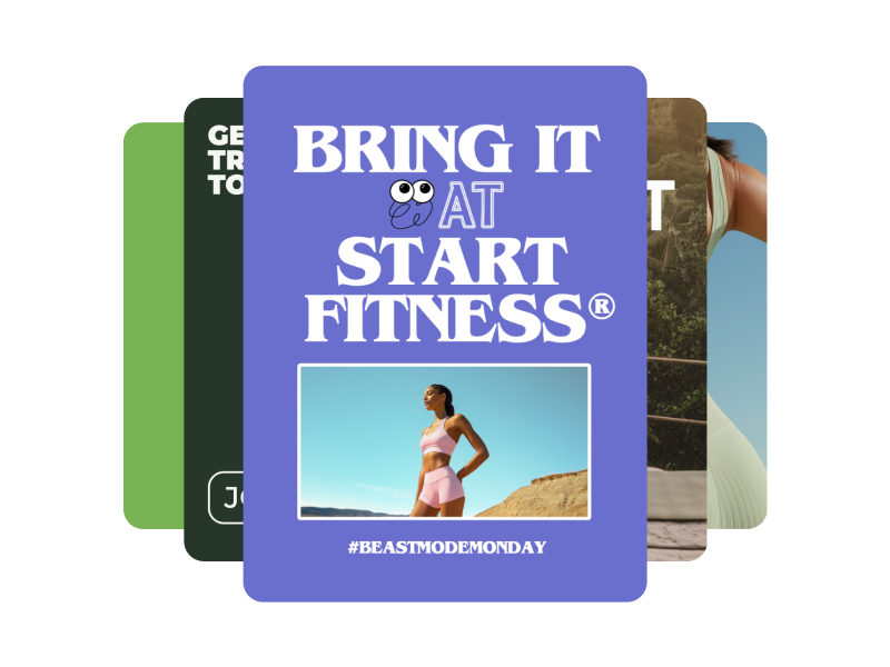 Online health and fitness product listing creation