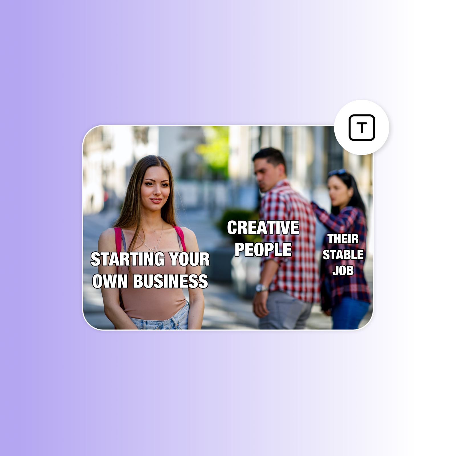 meme generator business page use case