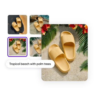 latar belakang AI kustom