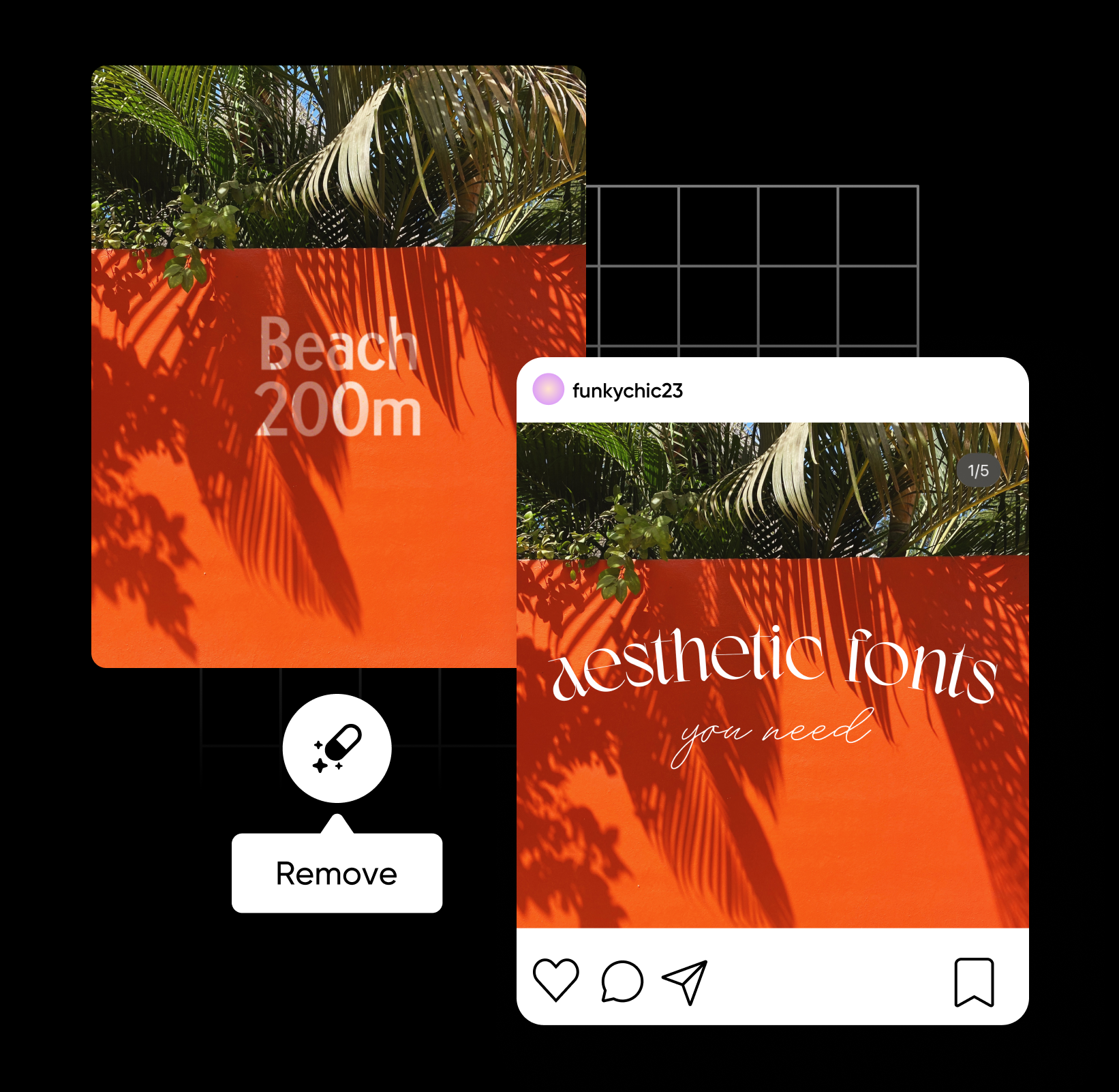 నేపథ్యాలను పట్టించుకోకుండా చిత్రాల నుండి వచనాన్ని తొలగించండి