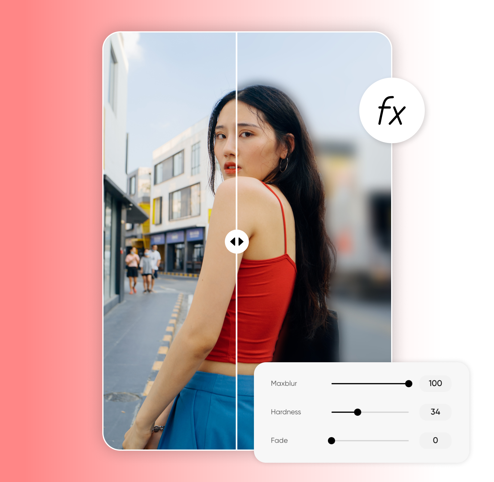 Pozwól AI zająć się rozmyciem