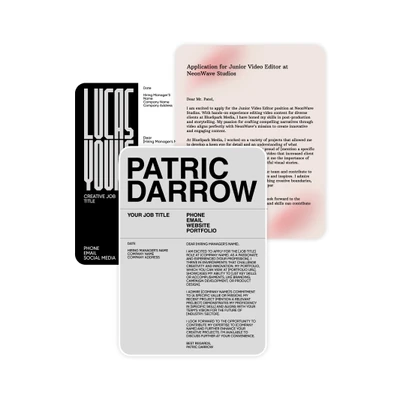 створіть вражаючий супровідний лист