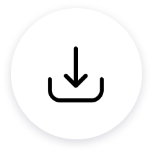 डाउनलोड या निर्यात के लिए आइकन